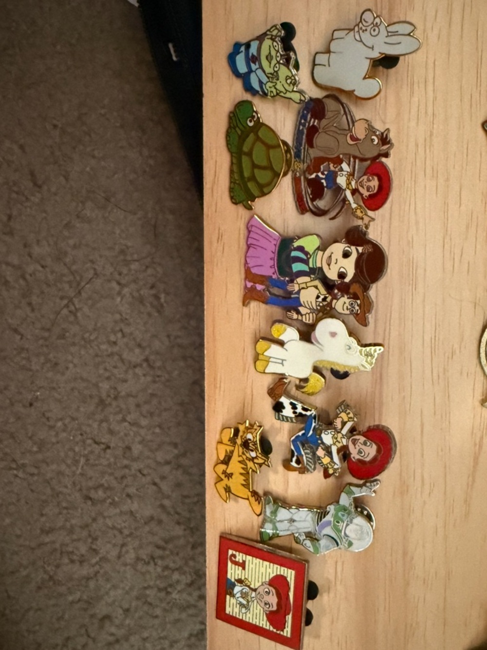 Disney Pin Trading Toy Story Set of 10 Pins